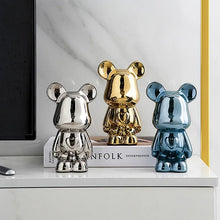 Load image into Gallery viewer, Metallic Bear Penny Bank