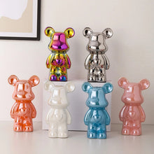 Load image into Gallery viewer, Metallic Bear Penny Bank