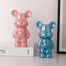 Load image into Gallery viewer, Metallic Bear Penny Bank