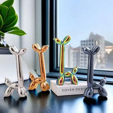 Load image into Gallery viewer, Metallic Ceramic Balloon Dog