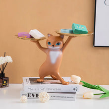Load image into Gallery viewer, Whisker Butler™ Cat Tray Sculpture