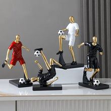 Load image into Gallery viewer, Abstract Football Player Figurine