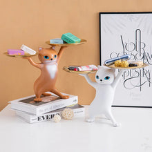 Load image into Gallery viewer, Whisker Butler™ Cat Tray Sculpture