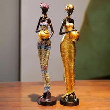 Load image into Gallery viewer, Retro African Statue