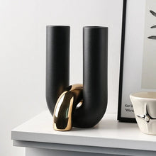 Load image into Gallery viewer, Golden Pause™ Sculptural Vase