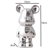 Load image into Gallery viewer, Metallic Bear Penny Bank