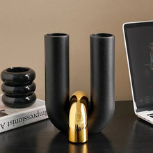 Load image into Gallery viewer, Golden Pause™ Sculptural Vase