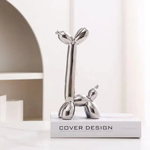 Load image into Gallery viewer, Metallic Ceramic Balloon Dog