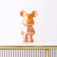 Load image into Gallery viewer, Metallic Bear Penny Bank