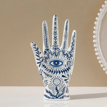 Load image into Gallery viewer, All-Seeing Eye Hand™ Ceramic Jewelry Stand