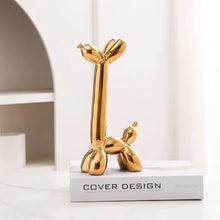 Load image into Gallery viewer, Metallic Ceramic Balloon Dog
