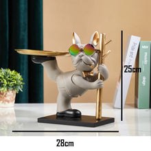 Load image into Gallery viewer, Balancing French Bulldog Tray