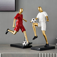 Load image into Gallery viewer, Abstract Football Player Figurine