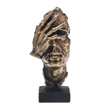 Load image into Gallery viewer, Silence Is Gold Statues