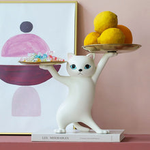 Load image into Gallery viewer, Whisker Butler™ Cat Tray Sculpture