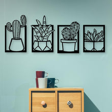 Load image into Gallery viewer, Wooden Flora Wall Decor (4pcs)