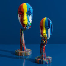 Load image into Gallery viewer, Abstract Painted Mask