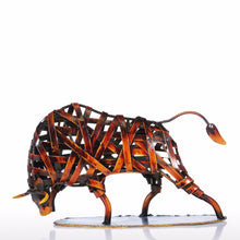 Load image into Gallery viewer, Iron Bull Sculpture