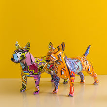 Load image into Gallery viewer, Graffiti Bull Terrier Statuette