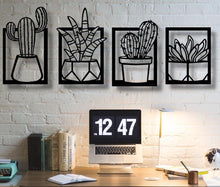 Load image into Gallery viewer, Wooden Flora Wall Decor (4pcs)