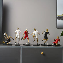 Load image into Gallery viewer, Abstract Football Player Figurine
