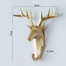 Load image into Gallery viewer, Geometric Wildlife Wall Hook