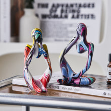 Load image into Gallery viewer, Graffiti Bookshelf Thinker