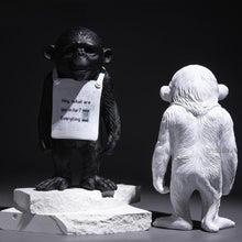 Load image into Gallery viewer, Banksy Monkey Street Art Sculpture