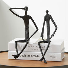 Load image into Gallery viewer, Metal Abstract Figurines