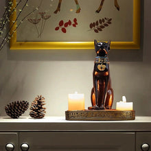 Load image into Gallery viewer, Egyptian Cat Candle Holder