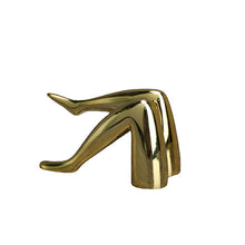 Load image into Gallery viewer, Golden Lip & Legs Art Statue