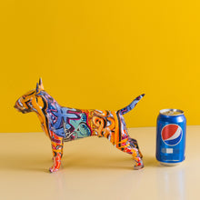 Load image into Gallery viewer, Graffiti Bull Terrier Statuette