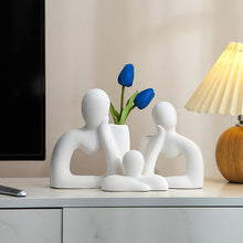 Load image into Gallery viewer, Ceramic Family Themed Vase