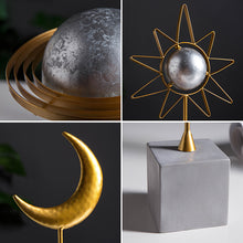 Load image into Gallery viewer, Planet Sun Moon Decor