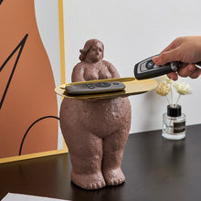 Load image into Gallery viewer, Abstract Yoga Lady Candy Tray