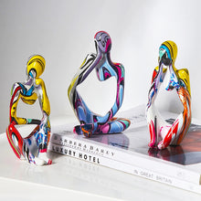 Load image into Gallery viewer, Graffiti Bookshelf Thinker