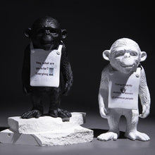 Load image into Gallery viewer, Banksy Monkey Street Art Sculpture