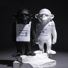 Load image into Gallery viewer, Banksy Monkey Street Art Sculpture