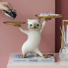 Load image into Gallery viewer, Whisker Butler™ Cat Tray Sculpture