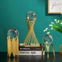 Load image into Gallery viewer, Nordic Crystal Ball Ornament