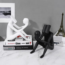 Load image into Gallery viewer, Abstract Satire Book Reading Figurine