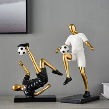 Load image into Gallery viewer, Abstract Football Player Figurine