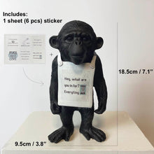 Load image into Gallery viewer, Banksy Monkey Street Art Sculpture