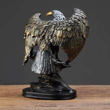 Load image into Gallery viewer, Black Hawk Eagle Sculpture