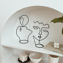 Load image into Gallery viewer, Abstract Face Ornament Decor