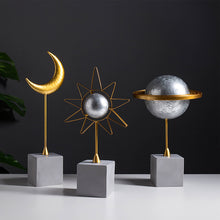 Load image into Gallery viewer, Planet Sun Moon Decor