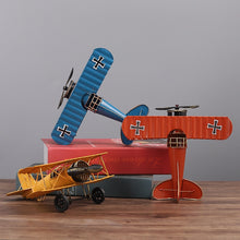 Load image into Gallery viewer, Retro Metal Plane Craft