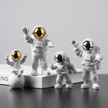 Load image into Gallery viewer, Astronaut on Moon Figurines