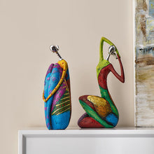 Load image into Gallery viewer, Abstract Cultural Woman Sculpture