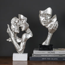 Load image into Gallery viewer, Vintage Face Art Sculptures